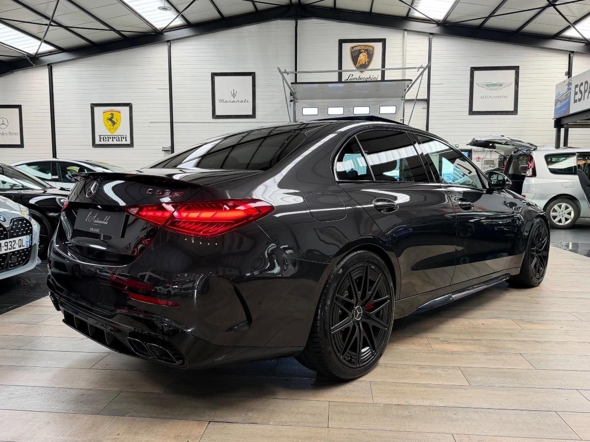 Mercedes Classe C 63 S AMG  680 CV  EQ POWER 4MATIC 9G-TRONIC  TO / CARBONE / BURMESTER / OPTION +++
