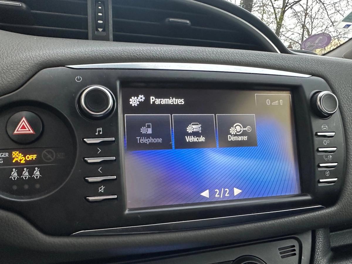 Toyota Yaris 1.5 VVTI 100H 75 HYBRID FULL-HYBRID FRANCE BVA