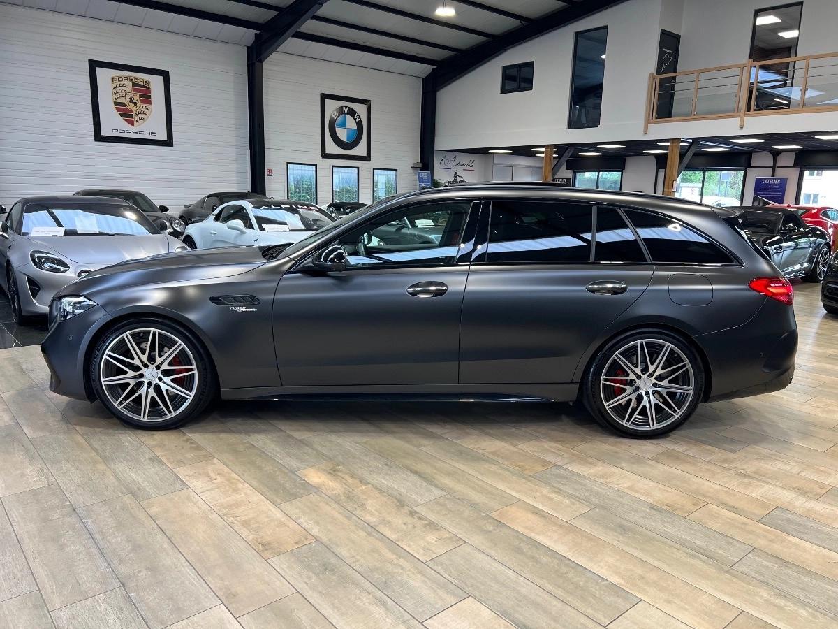 Mercedes Classe C BREAK AMG 63 S TURBO E PERFORMANCE 680 9G-Tronic 4Matic+  /BURMESTER/CAM360/TOIT PANO/JA20/HUD/