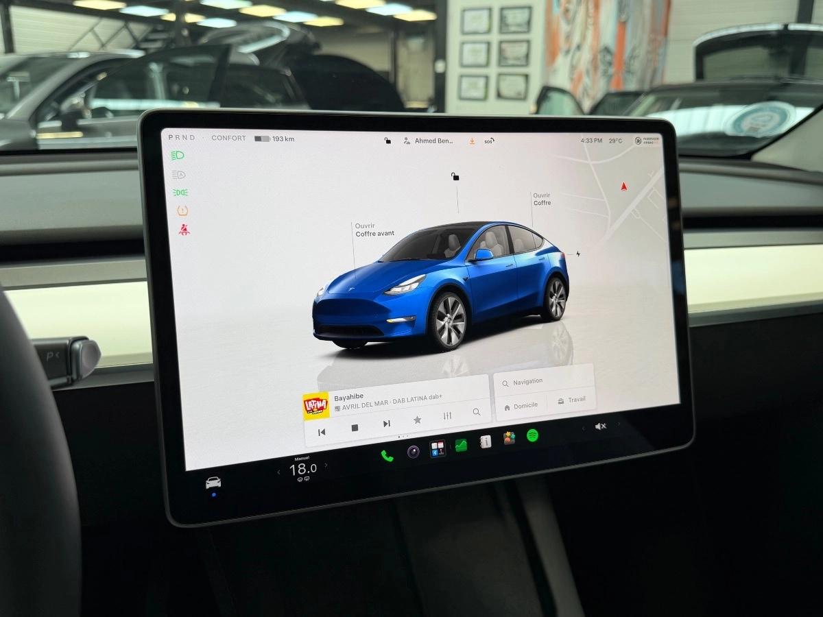 Tesla Model-y 300 Autonomie Standard RWD 60 KWH 2022