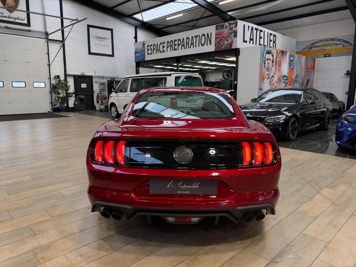 Ford Mustang VI (2) FASTBACK 5.0 V8 450 GT BVA10 /ROUGE RUBY/CARPLAY/SUIVI FORD/