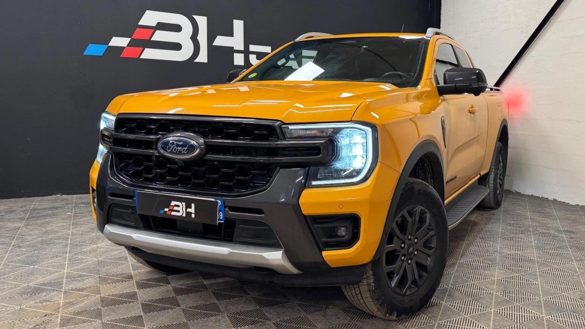 Image: Ford Ranger SUPER CABINE 2.0 ECOBLUE 205 WILDTRAK E-4WD 4X4 BVA START-STOP