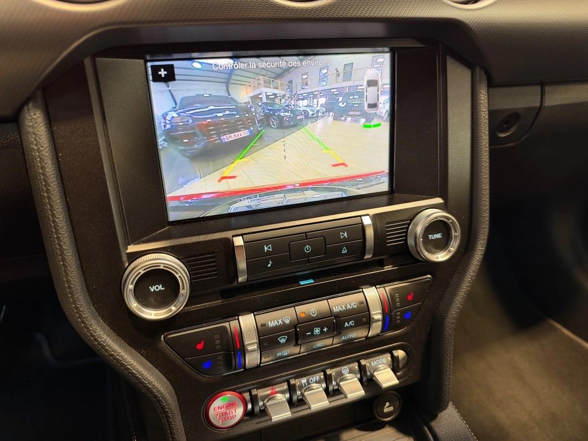 Ford Mustang VI (2) FASTBACK 5.0 V8 450 GT BVA10 /ROUGE RUBY/CARPLAY/SUIVI FORD/