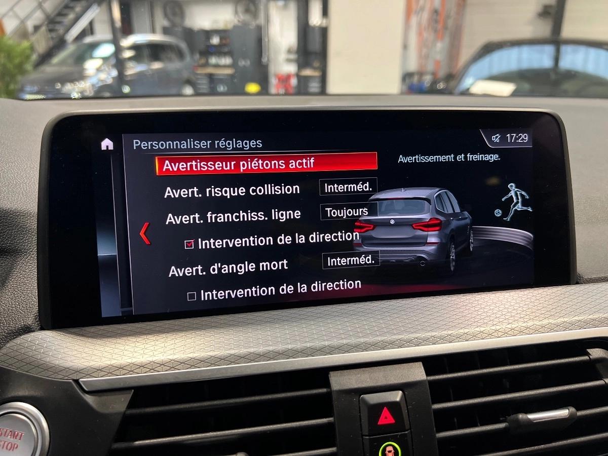 Bmw X3 (G01) XDRIVE 30D 265 M SPORT BVA8 /TOIT PANO/CARPLAY/HUD/SUIVI BMW A JOUR/