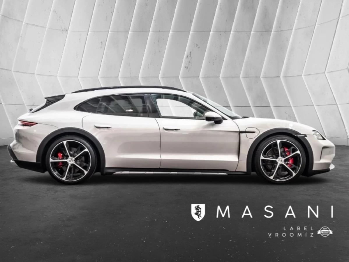 Porsche Taycan 4S Cross Turismo 598ch 588Km WLTP Phase II/Tout Cuir/Chrono/Sport Sound/21“/Sièges 14/4+1/Bose/HD Ma