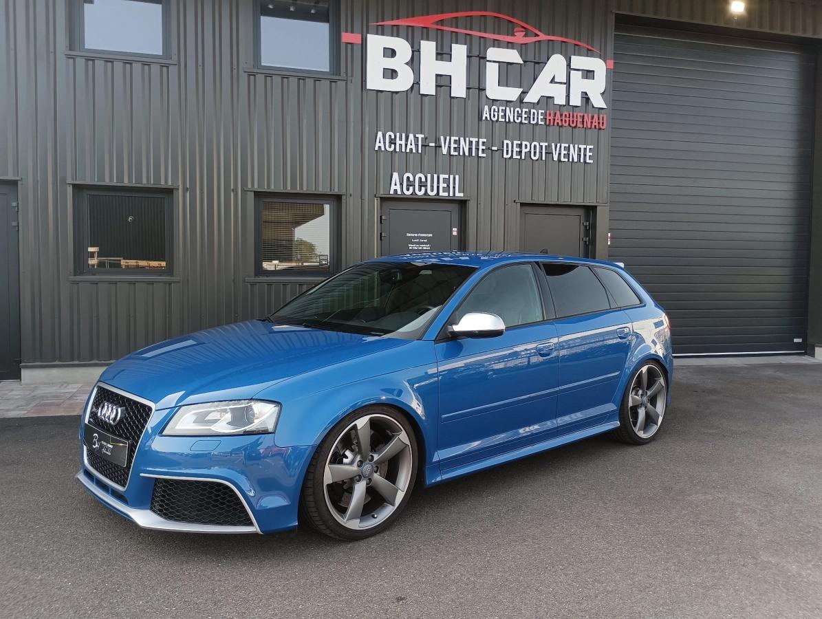 Image: Audi Rs3 SPORTBACK 2.5 TFSI 340CV QUATTRO S-TRONIC Sièges F1 Bleu Sprint Echappement Clapets