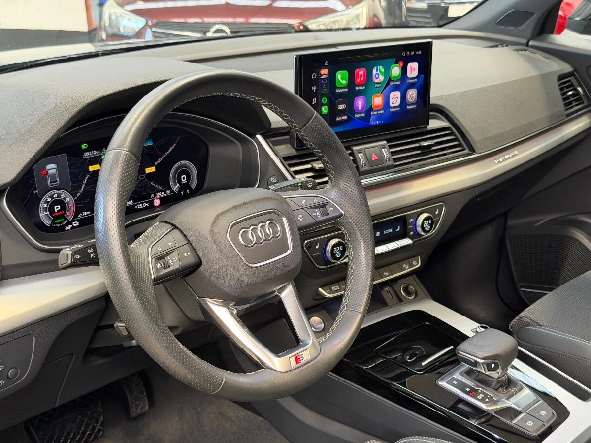 Audi Q5 Sportback 55 TFSIe  367 cv Black Edition S-Line Quattro - 1° Main - Toit Ouvrant - Hifi B&O