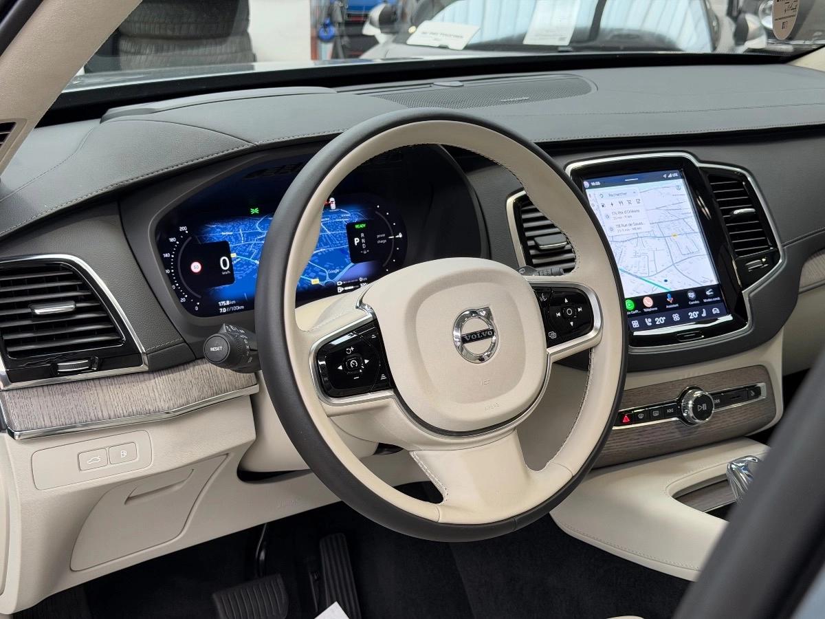 Volvo Xc90 II (2) T8 AWD 455 Ultimate Style Chrome Geartronic 8 7PL 1ère Main TVA