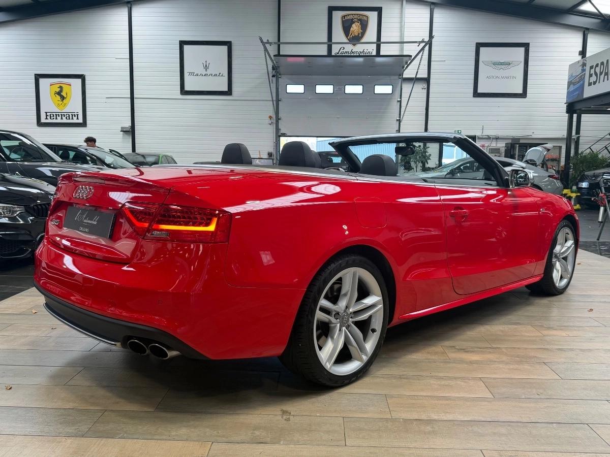 Audi S5 CABRIOLET 3.0 TFSI 335 cv QUATTRO S-TRONIC B&O / 2° MAIN / FULL SUIVI AUDI