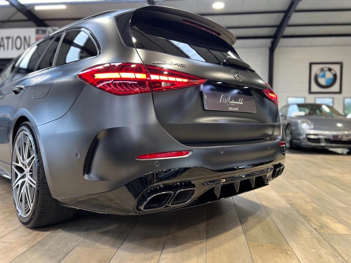Mercedes Classe C BREAK AMG 63 S TURBO E PERFORMANCE 680 9G-Tronic 4Matic+  /BURMESTER/CAM360/TOIT PANO/JA20/HUD/