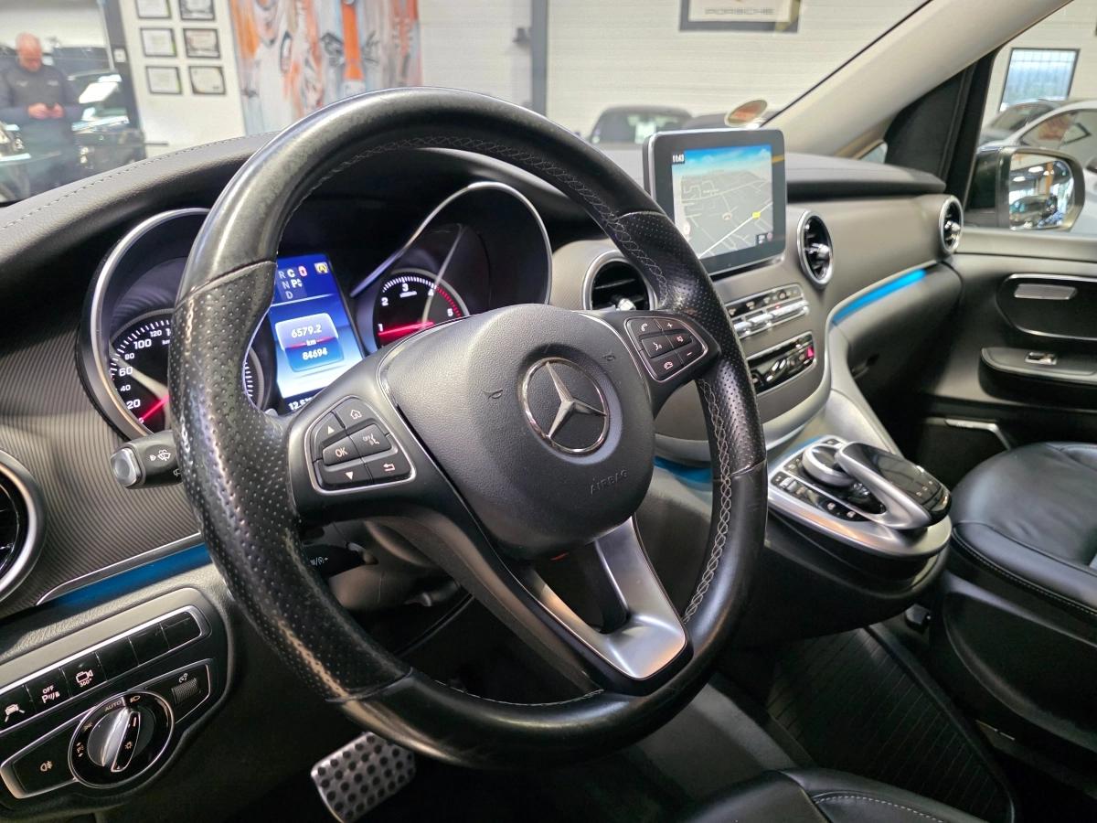 MERCEDES BENZ CLASSE V LONG 250D 190 AVANTGARDE  8 PL /BURMESTER/LED/CAMERA 360/PORTES ELEC/FILM PPF