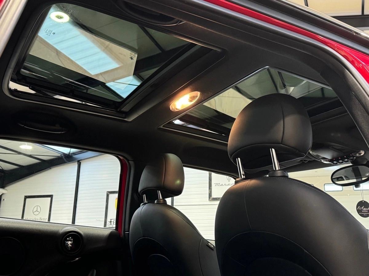 MINI COUNTRYMAN (R60) COOPER S 184CV TOIT OUVRANT PANORAMIQUE CHILI RED B