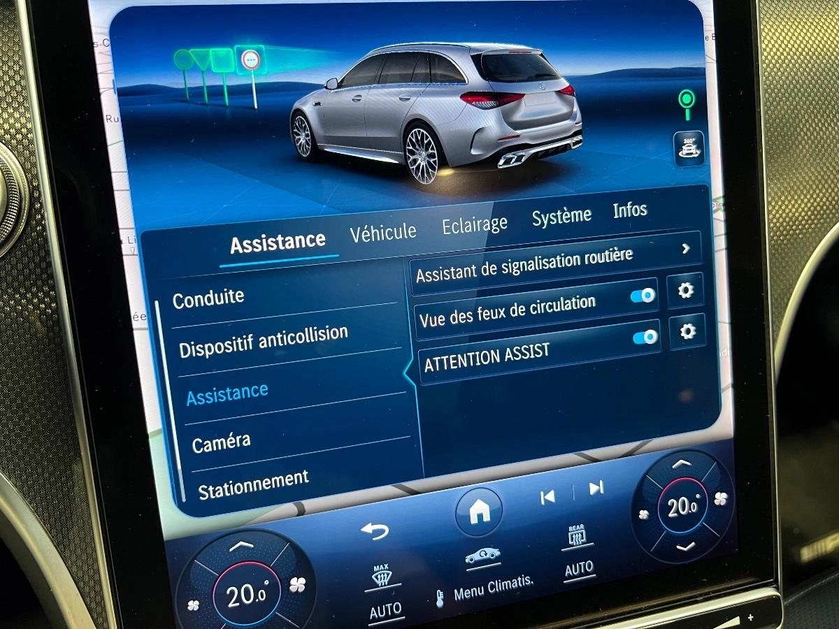 Mercedes Classe C BREAK AMG 63 S TURBO E PERFORMANCE 680 9G-Tronic 4Matic+  /BURMESTER/CAM360/TOIT PANO/JA20/HUD/