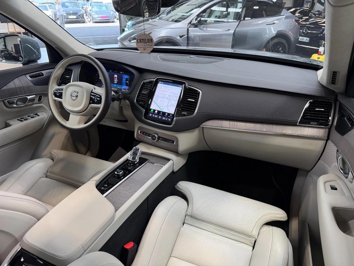Volvo Xc90 II (2) T8 AWD 455 Ultimate Style Chrome Geartronic 8 7PL 1ère Main TVA