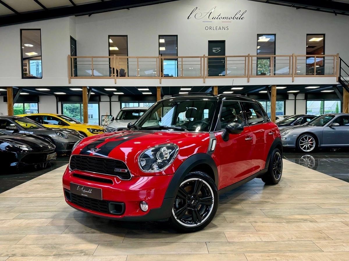 MINI COUNTRYMAN (R60) COOPER S 184CV TOIT OUVRANT PANORAMIQUE CHILI RED B