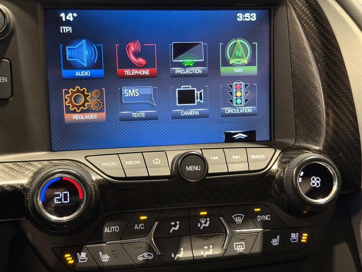 Chevrolet Corvette COUPE Z06 6.2 660 TARGA 3LZ BVA