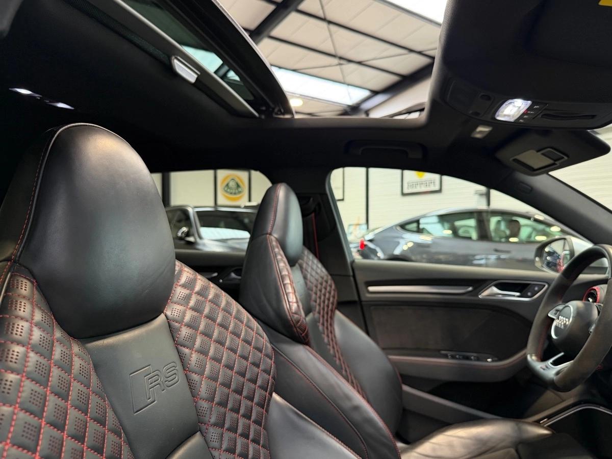 AUDI RS3 (II) SPORTBACK 2.5 TFSI QUATTRO S-TRONIC 400CH - TO / CARPLAY / BANG & OLUFSEN