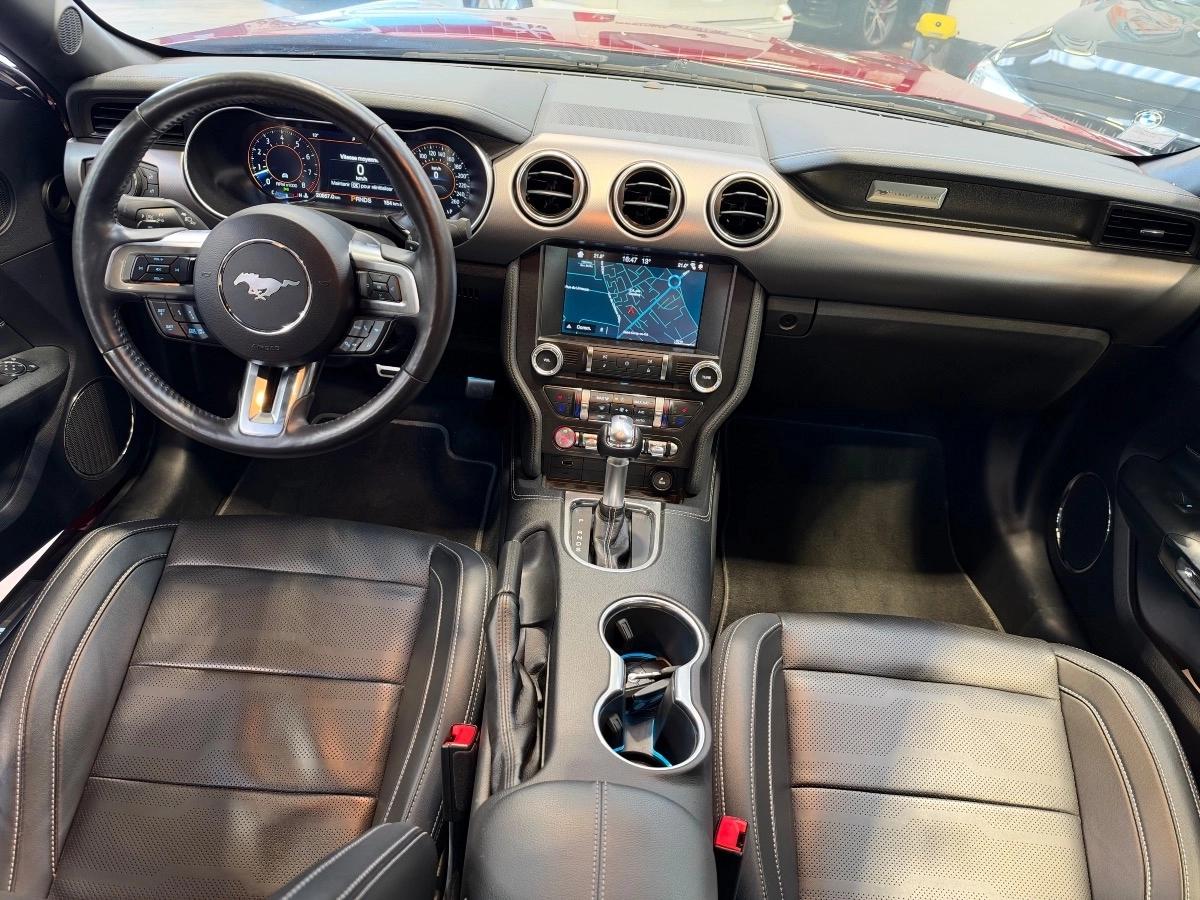 Ford Mustang VI (2) FASTBACK 5.0 V8 450 GT BVA10 /ROUGE RUBY/CARPLAY/SUIVI FORD/