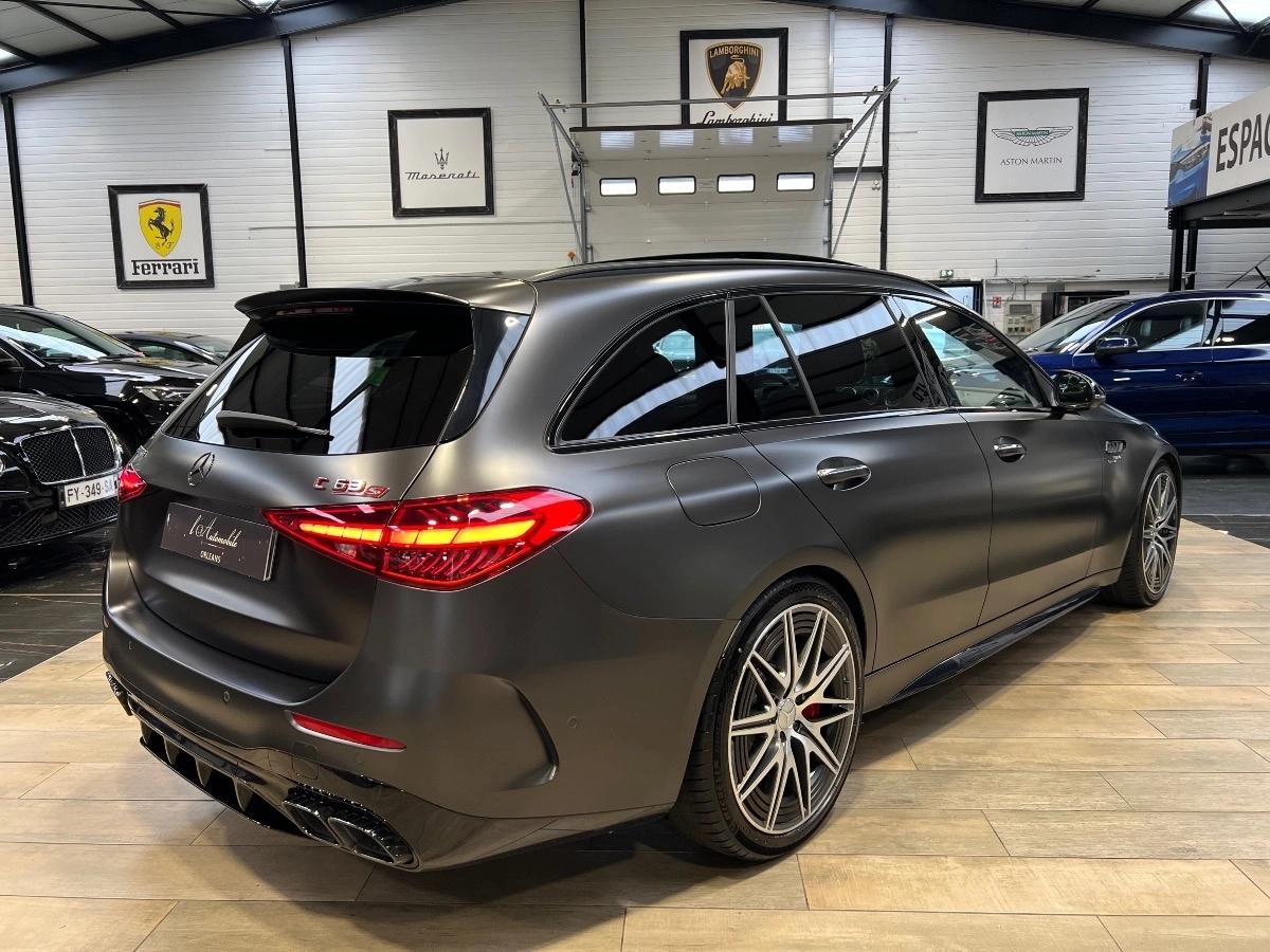Mercedes Classe C BREAK AMG 63 S TURBO E PERFORMANCE 680 9G-Tronic 4Matic+  /BURMESTER/CAM360/TOIT PANO/JA20/HUD/