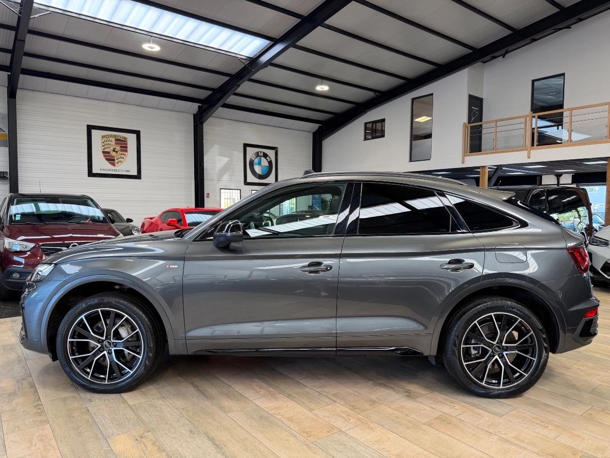 Audi Q5 Sportback 55 TFSIe  367 cv Black Edition S-Line Quattro - 1° Main - Toit Ouvrant - Hifi B&O