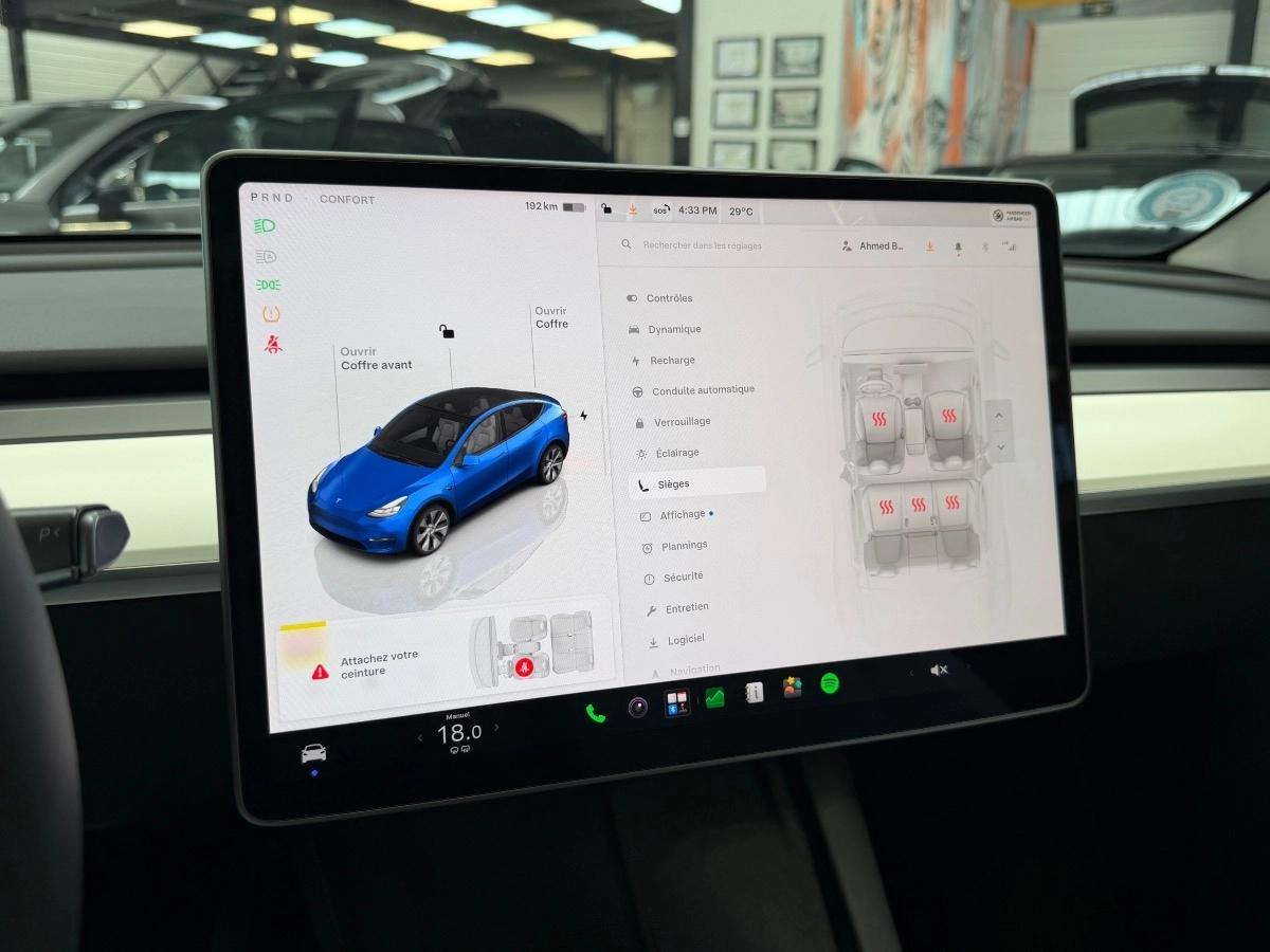 Tesla Model-y 300 Autonomie Standard RWD 60 KWH 2022