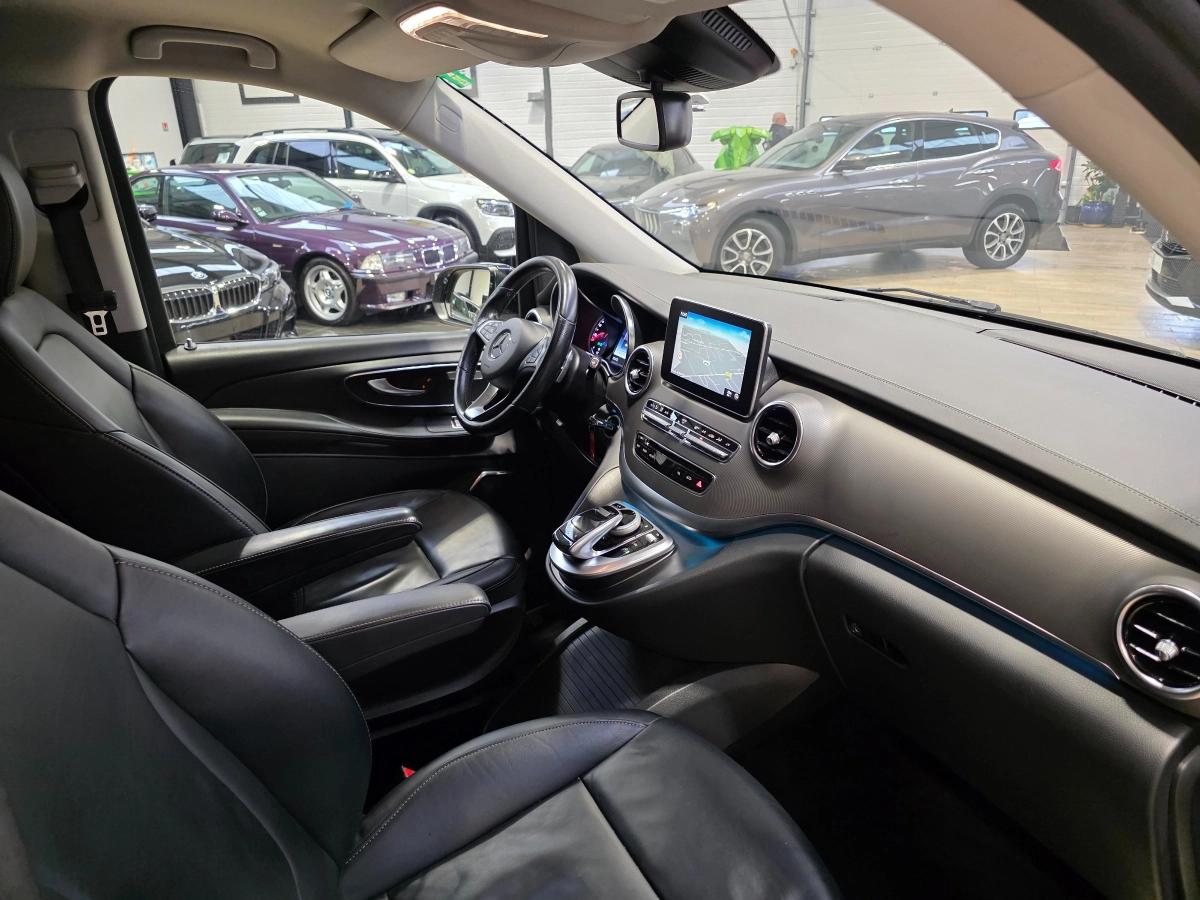 MERCEDES BENZ CLASSE V LONG 250D 190 AVANTGARDE  8 PL /BURMESTER/LED/CAMERA 360/PORTES ELEC/FILM PPF