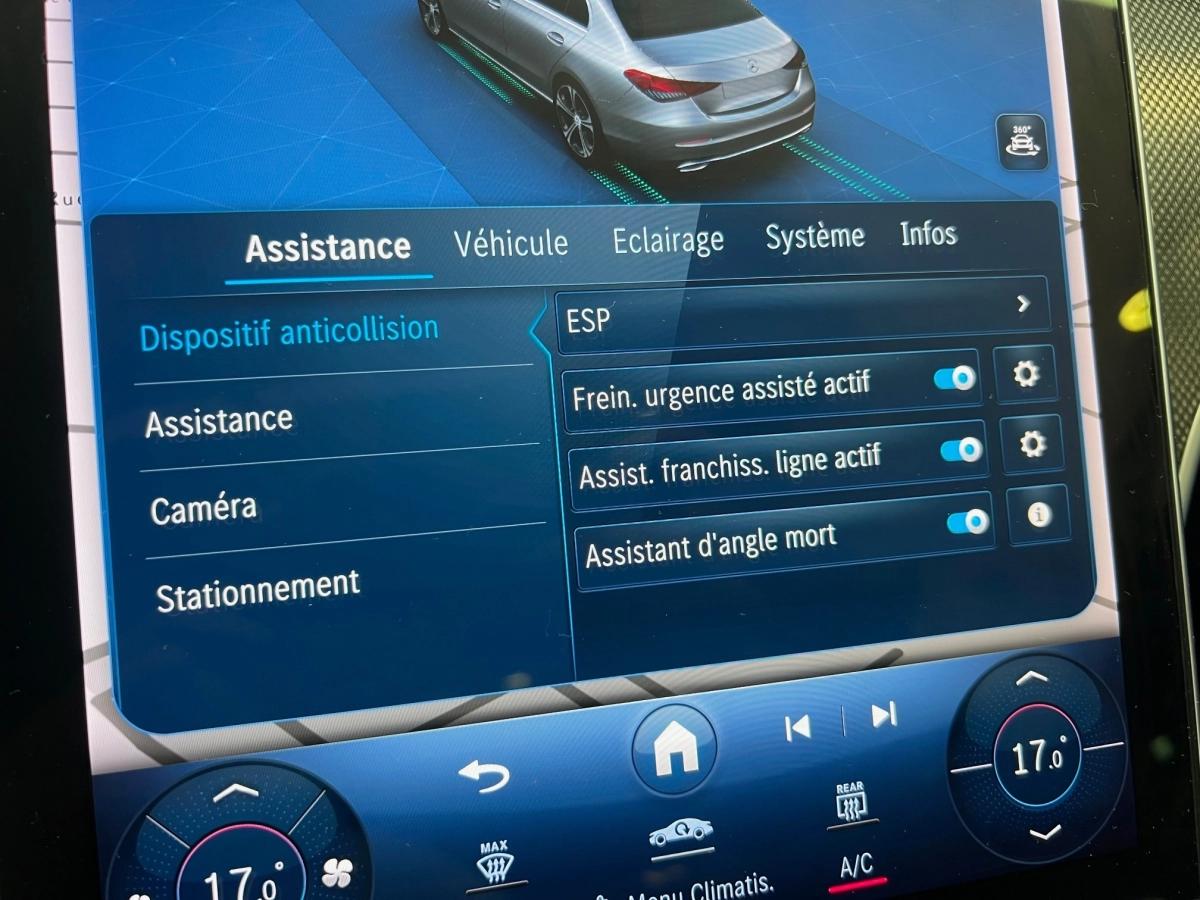 Mercedes Classe C V 200 D 163 AMG LINE PREMIUM PACK 9G-TRONIC /TOIT PANO/CAM360/LED/