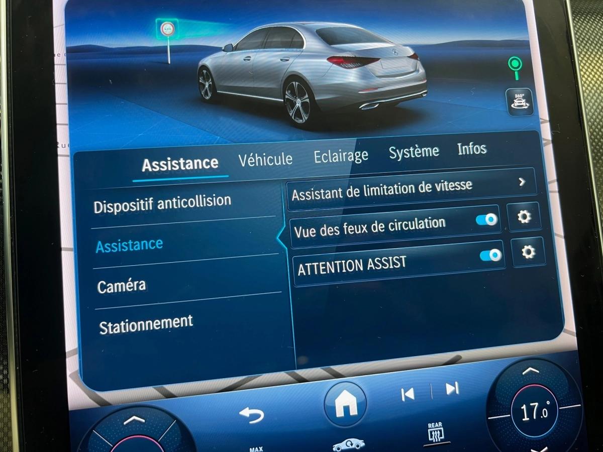 Mercedes Classe C V 200 D 163 AMG LINE PREMIUM PACK 9G-TRONIC /TOIT PANO/CAM360/LED/