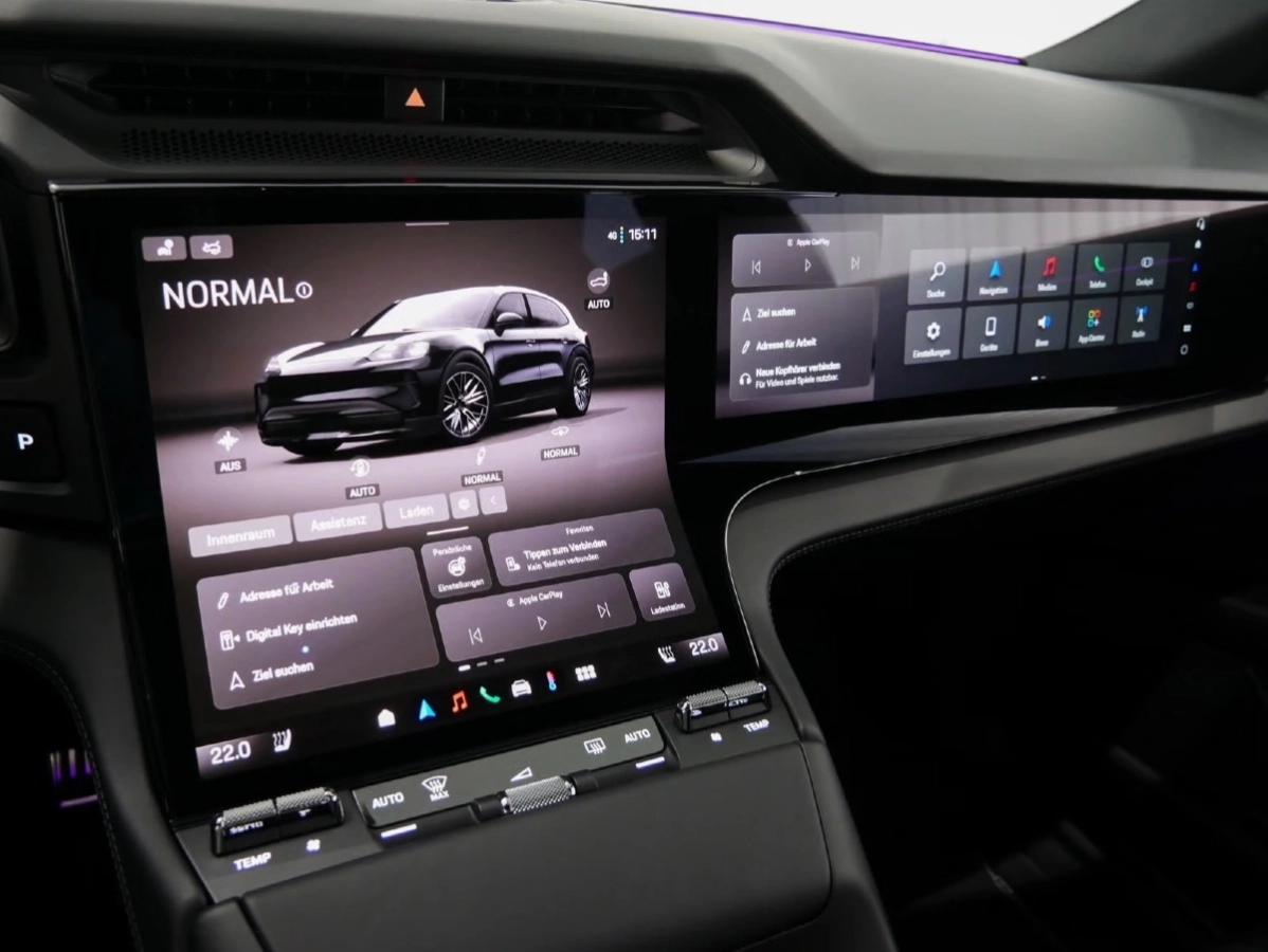 Porsche Cayenne Electrique 442ch 633km WLTP Toit Ouvrant/Attelage/Sport Sound/21“/Sièges 14/Volant Surfaces et Siège