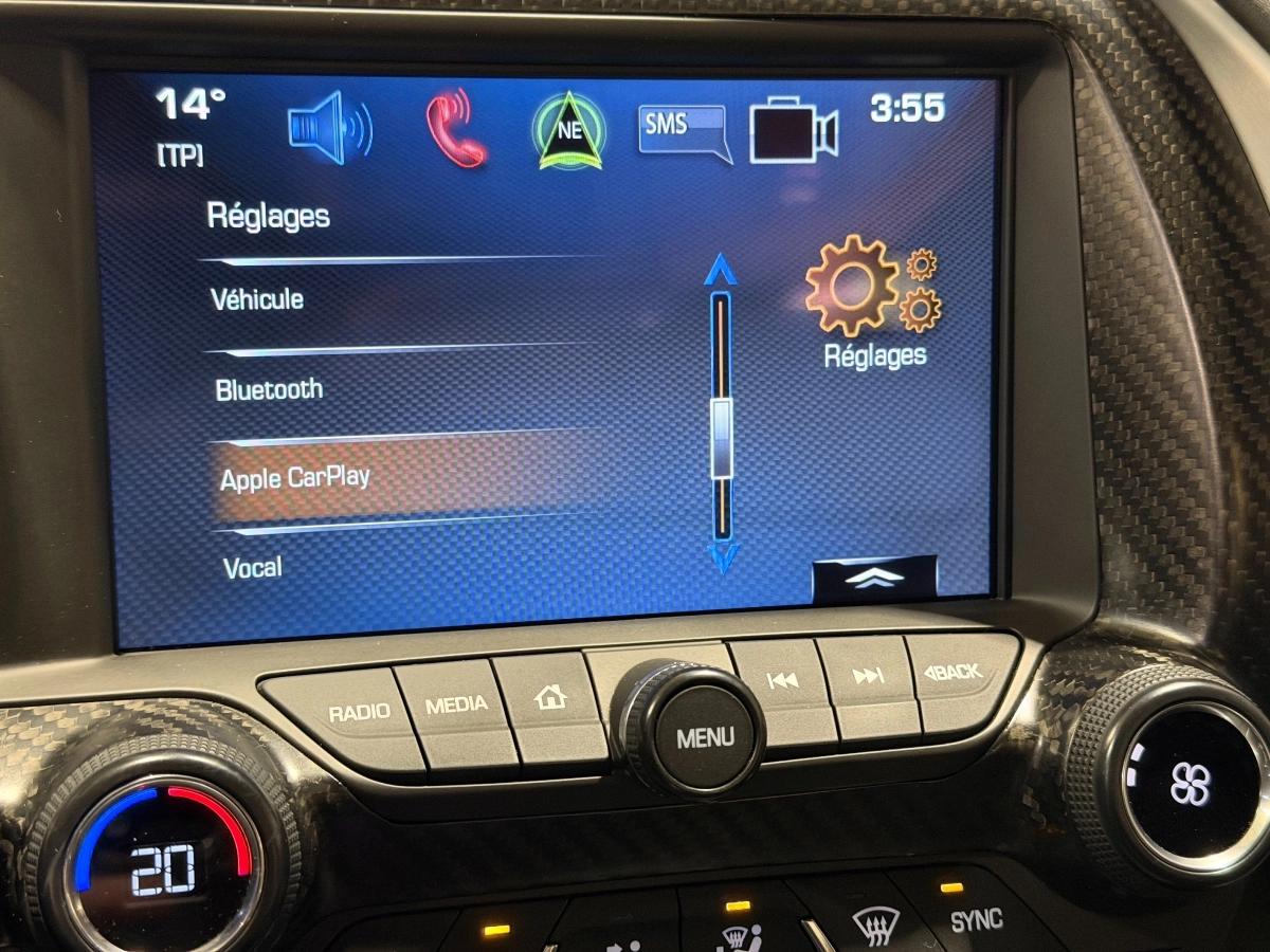 Chevrolet Corvette COUPE Z06 6.2 660 TARGA 3LZ BVA