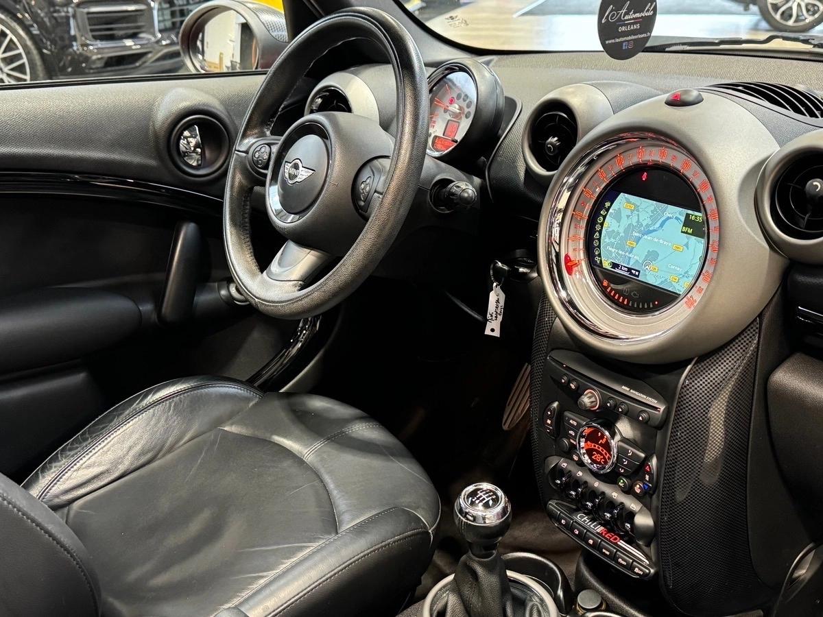 MINI COUNTRYMAN (R60) COOPER S 184CV TOIT OUVRANT PANORAMIQUE CHILI RED B