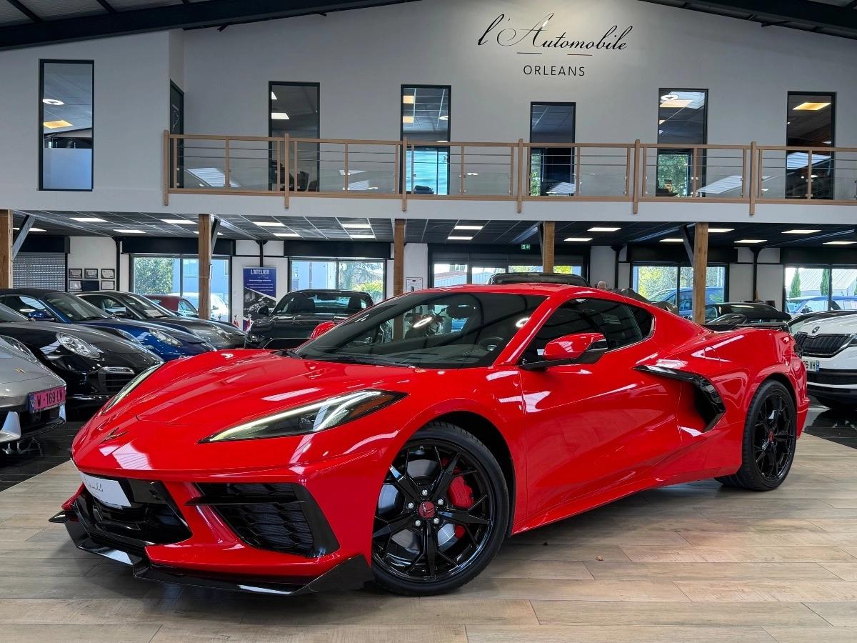 Chevrolet Corvette C8 STINGRAY 6.2 V8 2LT 502 CV PACK Z51 FR / BOSE / CORSA OPTION ++