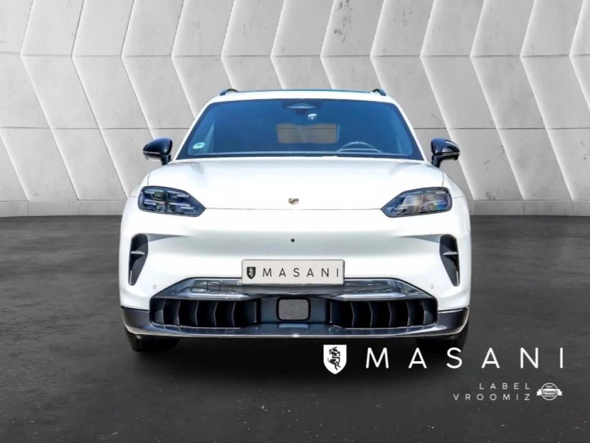 Porsche Cayenne Electrique 442ch 632km WLTP Toit Ouvrant/Attelage/Sport Sound/21“/Sièges 14/Volant Surfaces et Siège