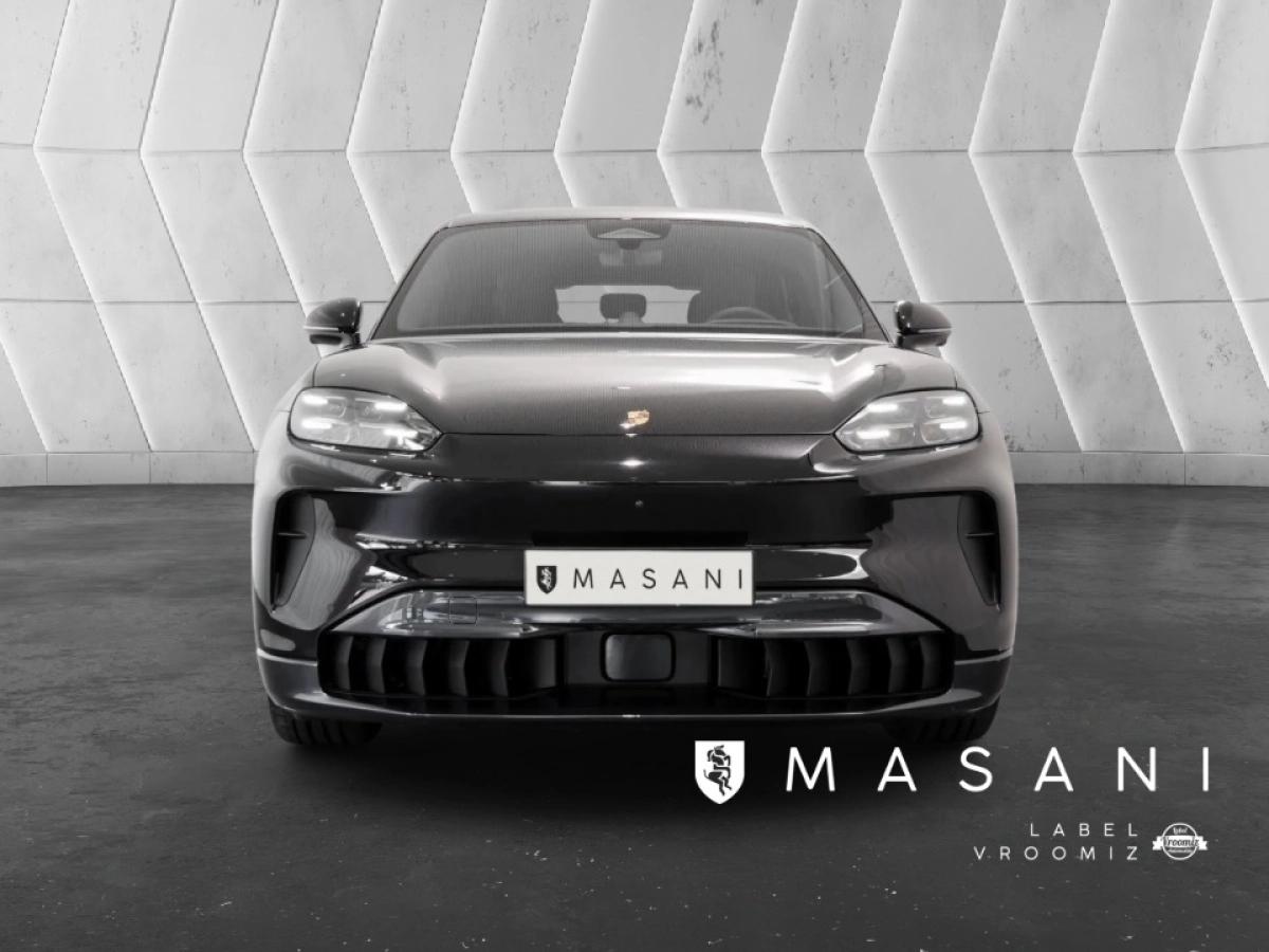 Porsche Cayenne Electrique 442ch 633km WLTP Toit Ouvrant/Attelage/Sport Sound/21“/Sièges 14/Volant Surfaces et Siège