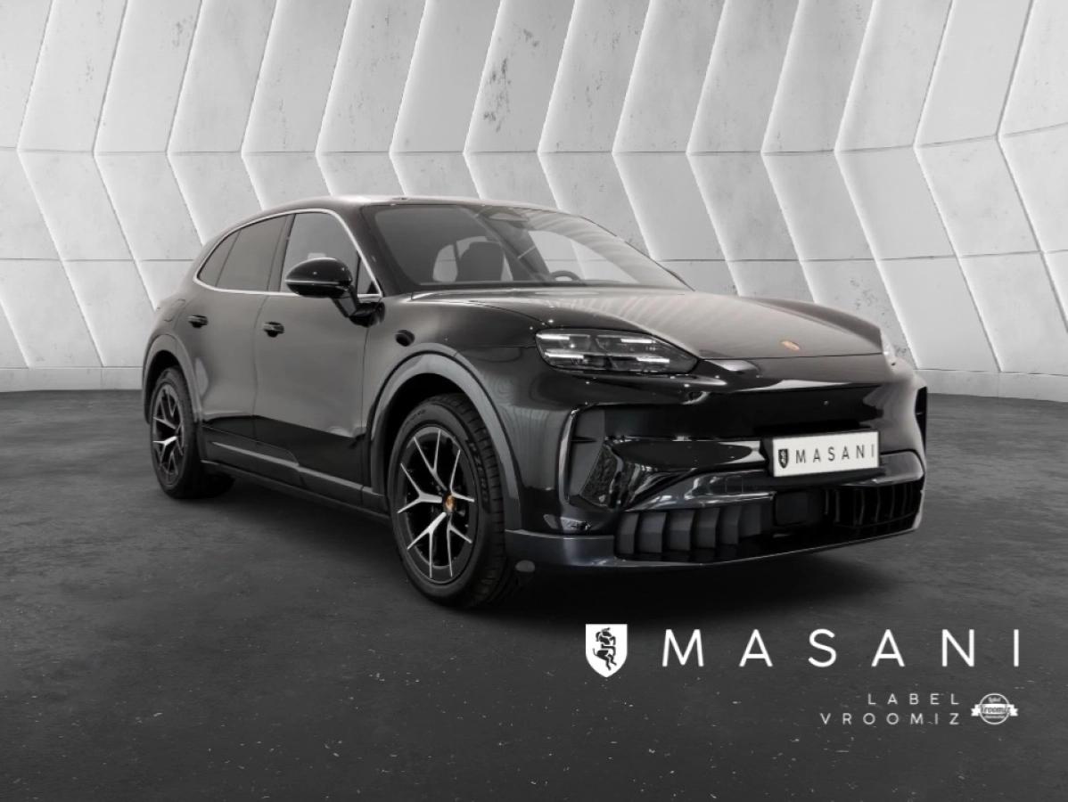 Porsche Cayenne Electrique 442ch 633km WLTP Toit Ouvrant/Attelage/Sport Sound/21“/Sièges 14/Volant Surfaces et Siège