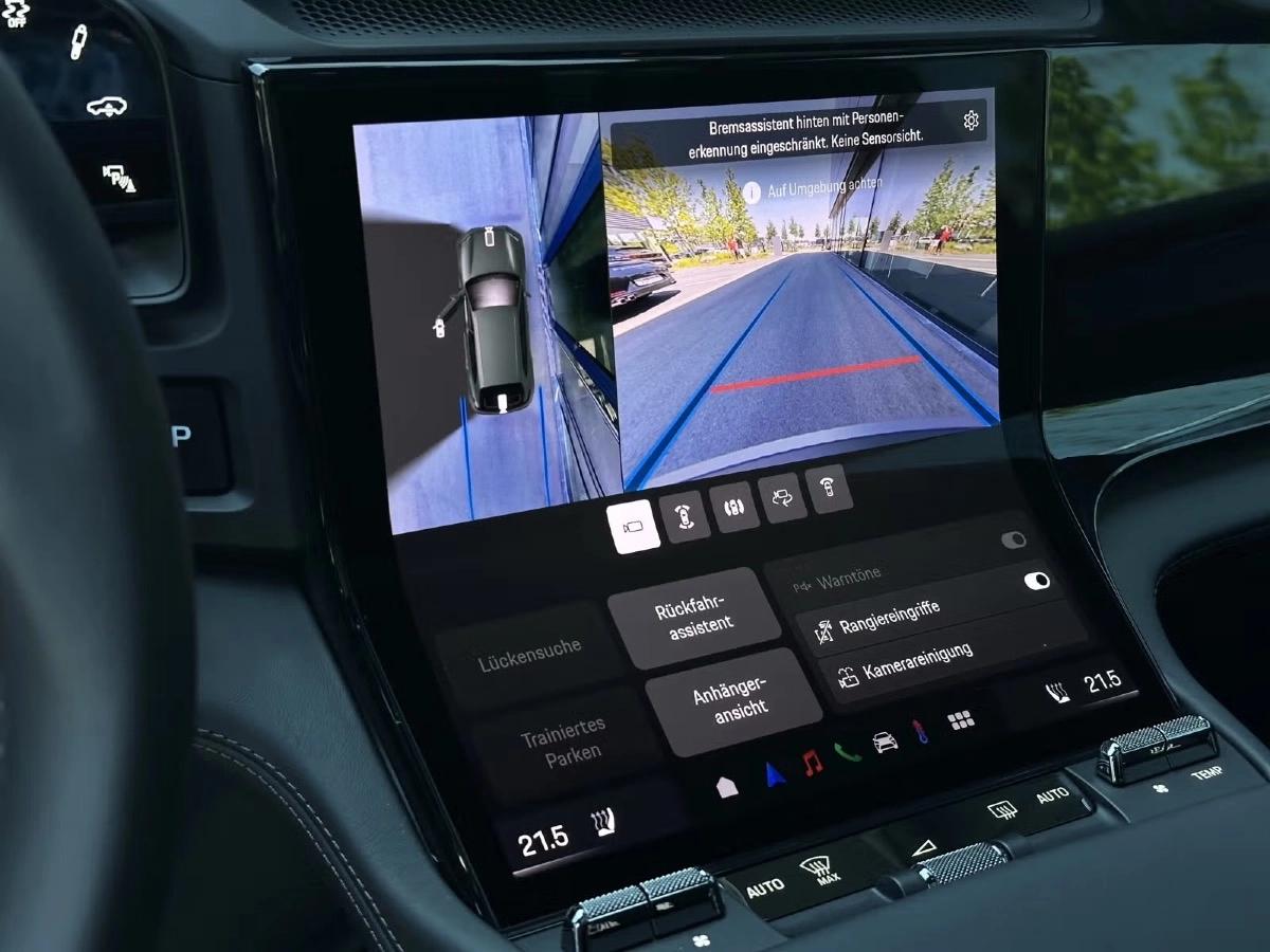 Porsche Cayenne Electrique 442ch 614km WLTP Toit ouvrant/Attelage/Roues AR dir/Burmester/Chrono/22“/Sièges 14/Volant