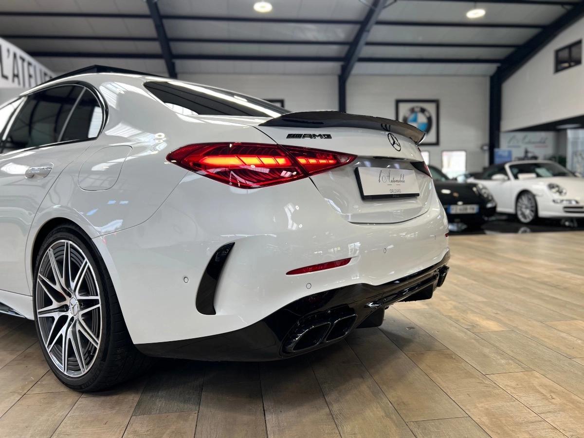 Mercedes Classe C AMG 63 S TURBO E PERFORMANCE 680 9G-Tronic 4Matic+  /ATTELAGE/BURMESTER/CAM360/TOIT PANO/JA20/HUD/