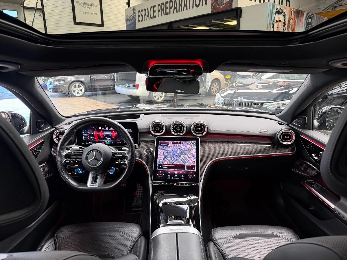 Mercedes Classe C 63 S AMG  680 CV  EQ POWER 4MATIC 9G-TRONIC  TO / CARBONE / BURMESTER / OPTION +++