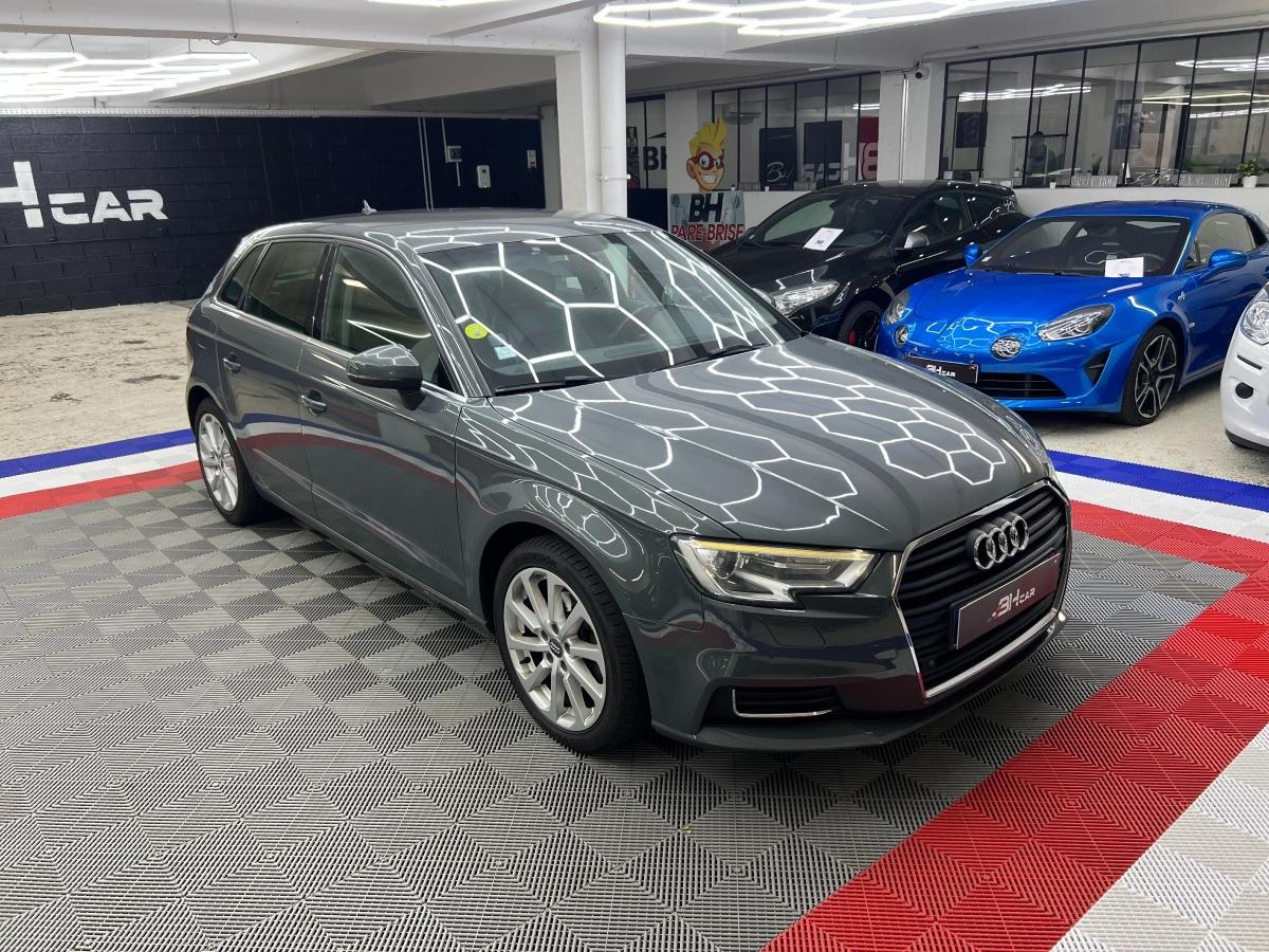 Image: Audi A3 SPORTBACK 1.6 TDI 110 CH  DESIGN S-TRONIC  - CARPLAY / GRIS NANO ,...