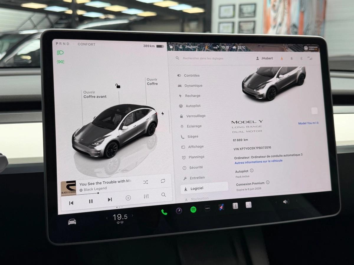 Tesla Model-y 352 Grande Autonomie Dual Motor AWD 75 KWH 2023