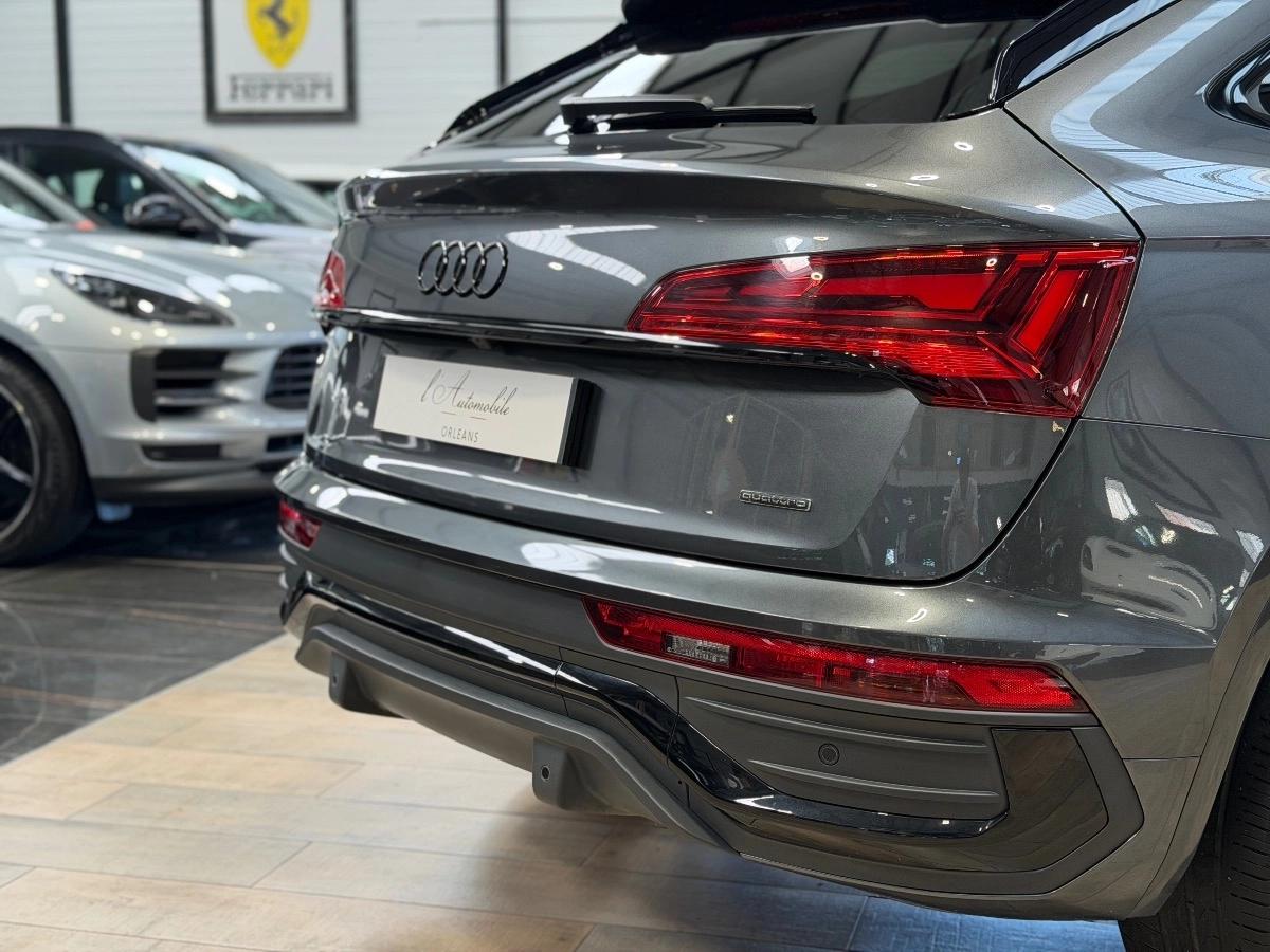 Audi Q5 Sportback 55 TFSIe  367 cv Black Edition S-Line Quattro - 1° Main - Toit Ouvrant - Hifi B&O