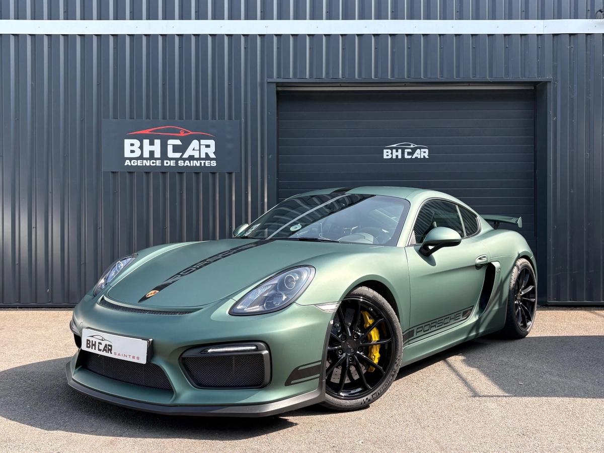 Image: Porsche Cayman GT4 type 981 3.8 385ch Carbone / Cuir Etendu / Pack Chrono / Baquets 918 / PCCB