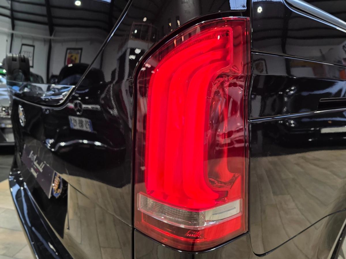 MERCEDES BENZ CLASSE V LONG 250D 190 AVANTGARDE  8 PL /BURMESTER/LED/CAMERA 360/PORTES ELEC/FILM PPF