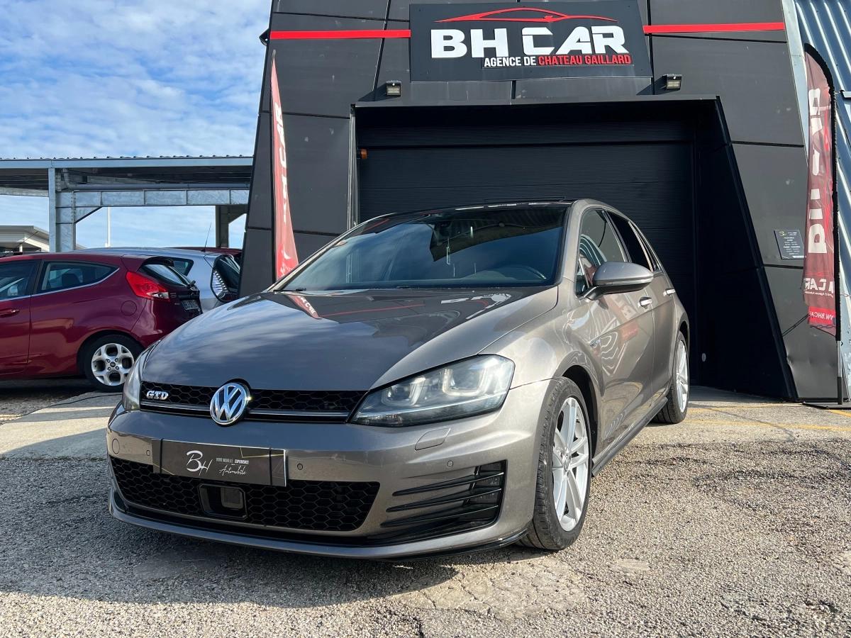 Image: Volkswagen Golf GTD 2.0 TDI 184 - ACC - Cuirs chauffants - Toit ouvrant - Pneus AV neufs