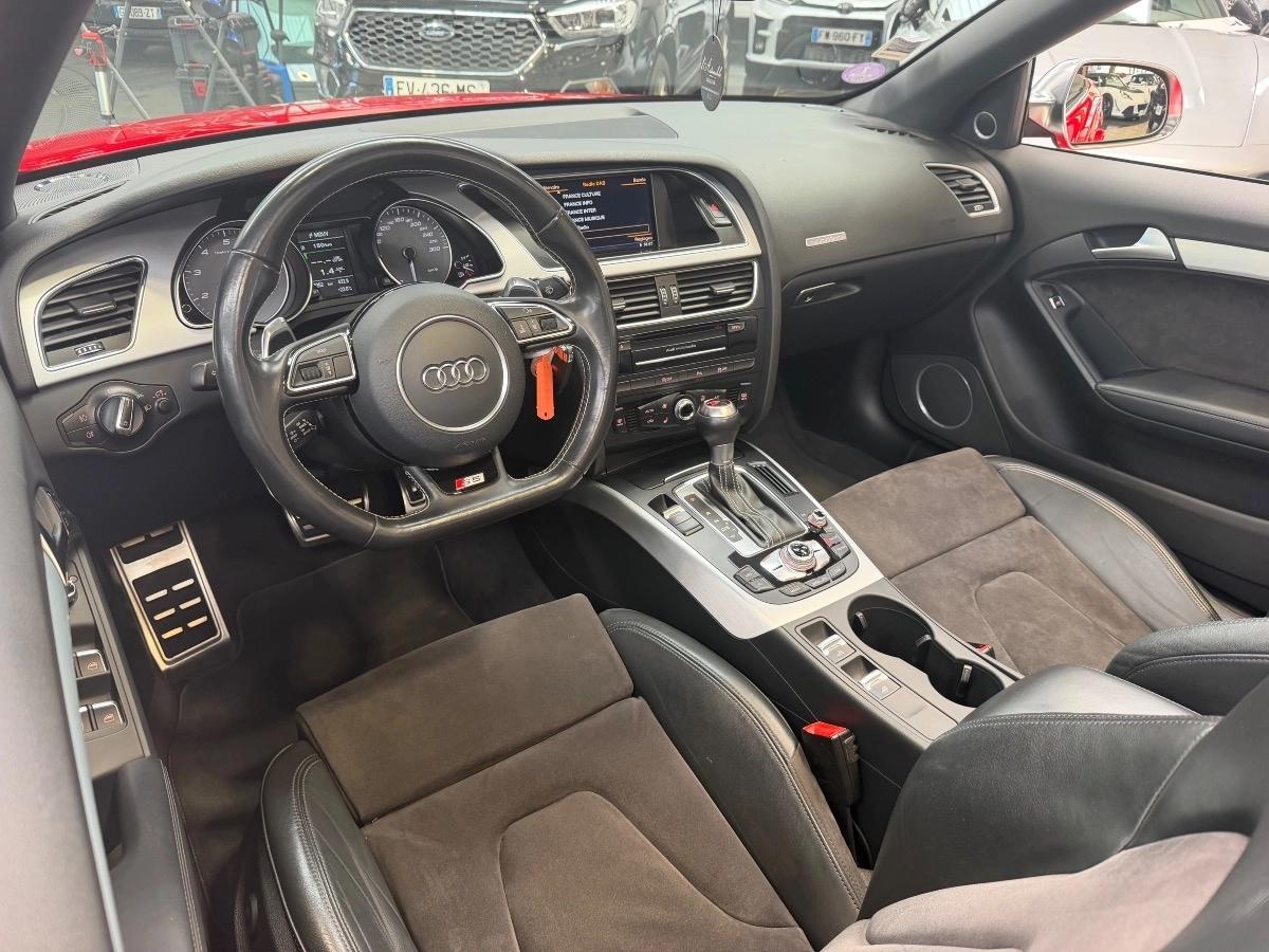 Audi S5 CABRIOLET 3.0 TFSI 335 cv QUATTRO S-TRONIC B&O / 2° MAIN / FULL SUIVI AUDI