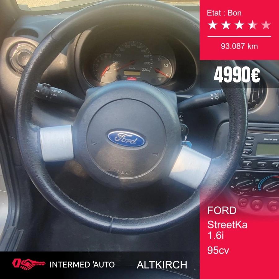 Ford Ka CABRIOLET 1.6 95 STREETKA