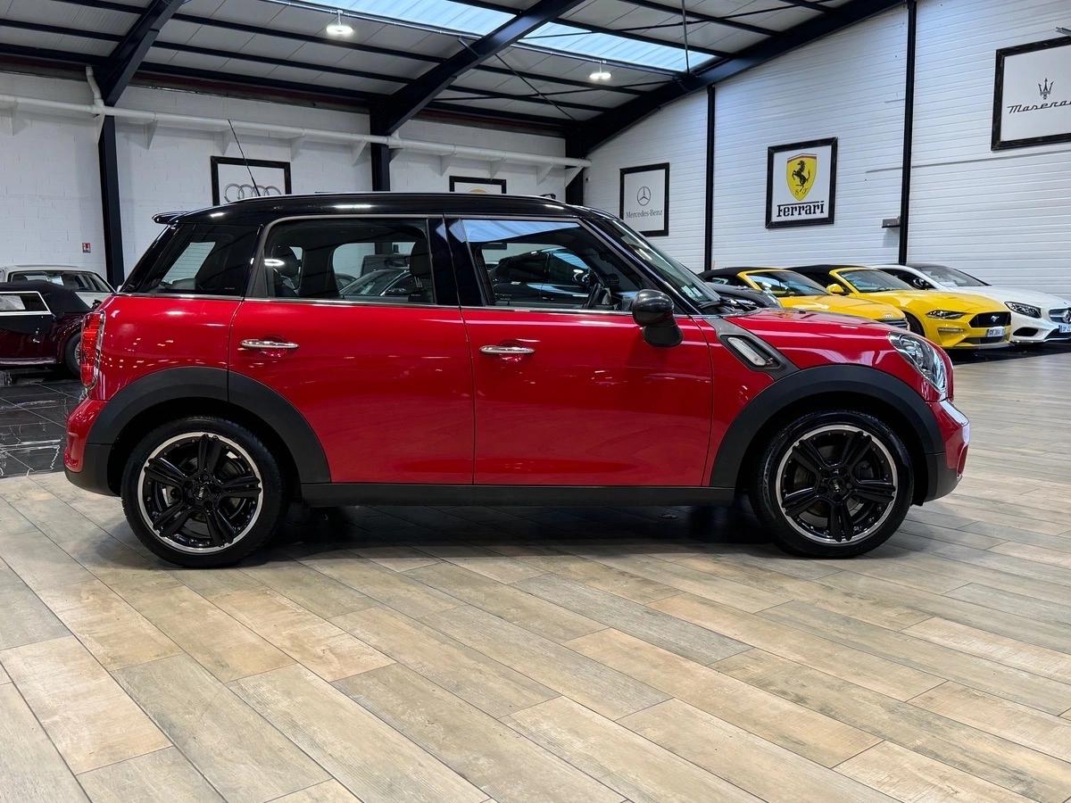 MINI COUNTRYMAN (R60) COOPER S 184CV TOIT OUVRANT PANORAMIQUE CHILI RED B