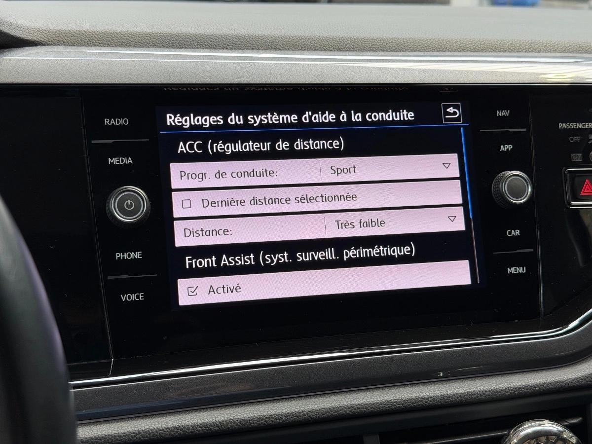 Volkswagen Polo VI 1.0 TSI 95 Carat DSG7 2ème Main FR