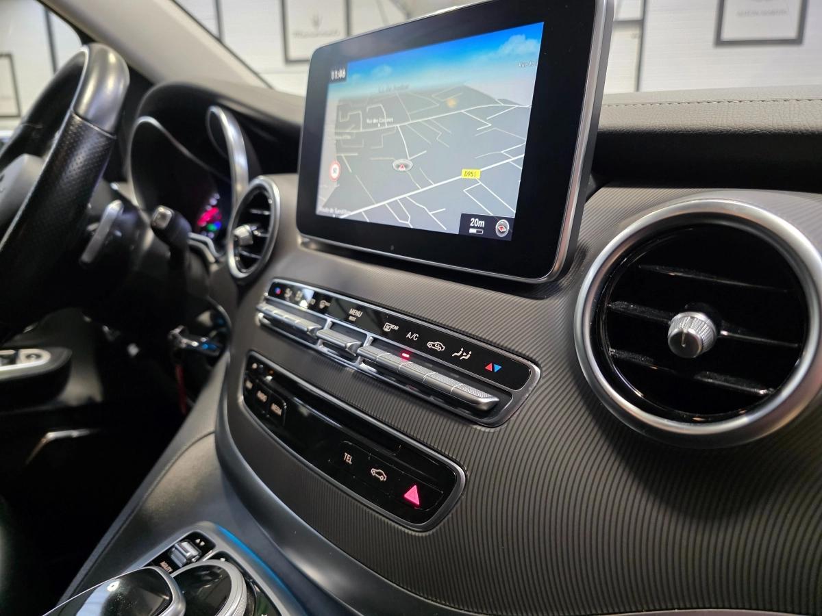 MERCEDES BENZ CLASSE V LONG 250D 190 AVANTGARDE  8 PL /BURMESTER/LED/CAMERA 360/PORTES ELEC/FILM PPF