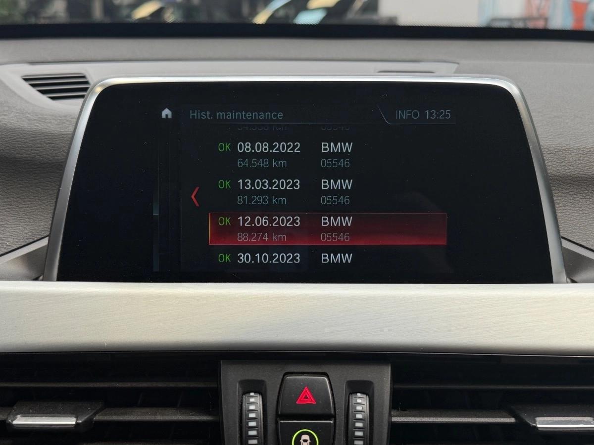 BMW X1 (F48) 20D xDRIVE 2.0d STEPTRONIC 190CV - M SPORT - ENTRETIENS CONTRUCTEUR COMPLET